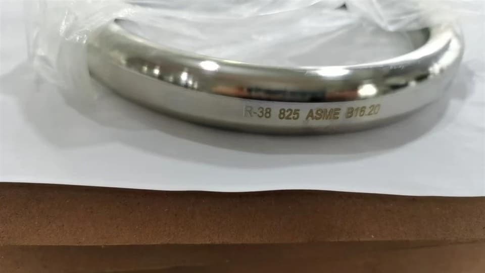 ASME B16.20 Nickel-Based Alloy 825 Oval Ring Joint Gasket 2