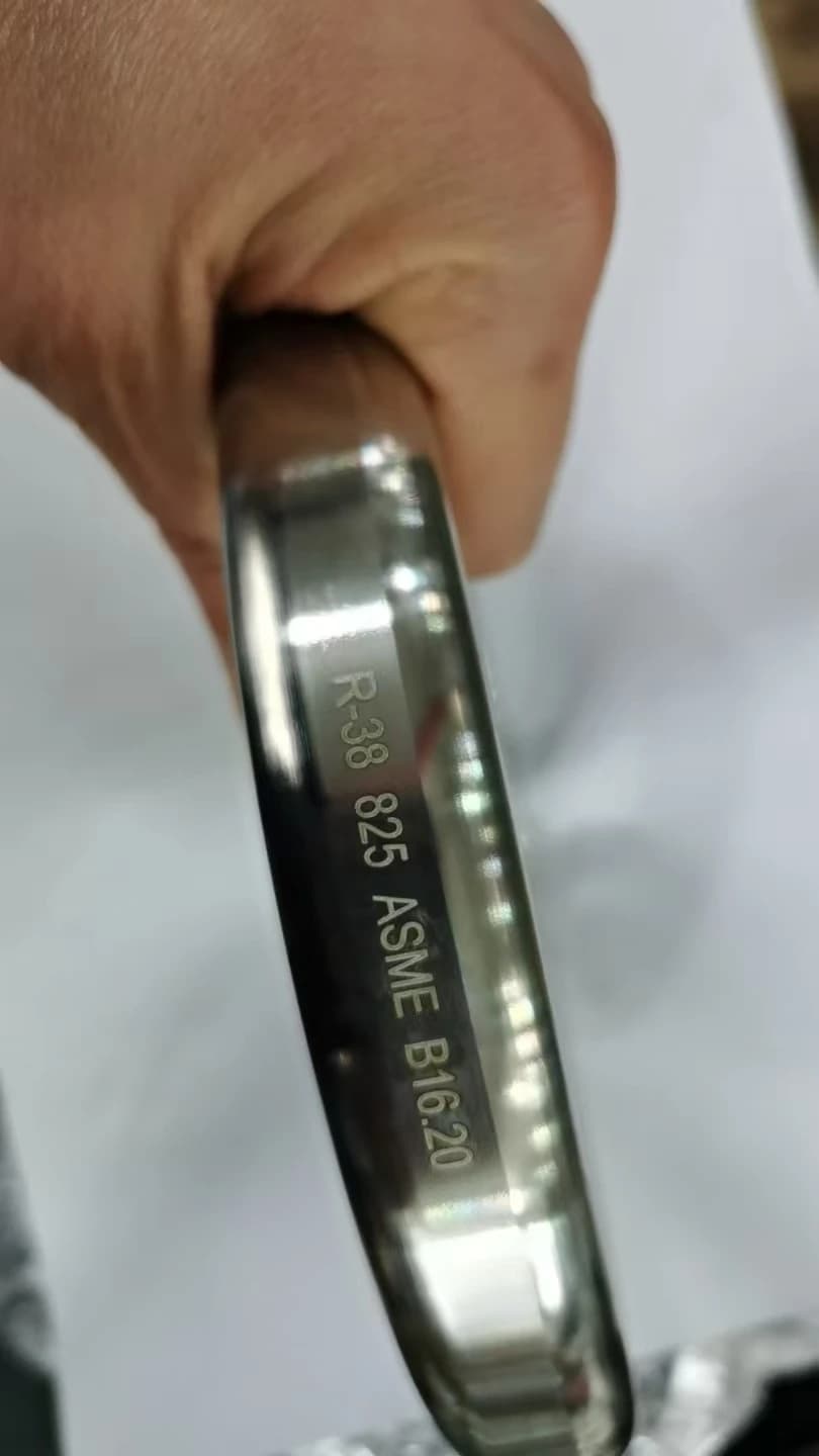 ASME B16.20 Nickel-Based Alloy 825 Oval Ring Joint Gasket 4
